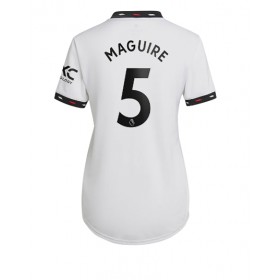 Damen Fußballbekleidung Manchester United Harry Maguire #5 Auswärtstrikot 2022-23 Kurzarm